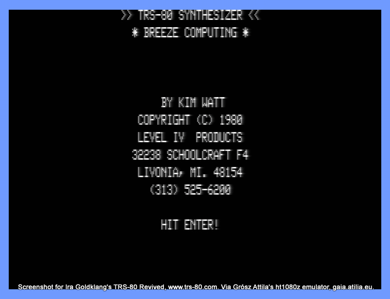 Screen shot